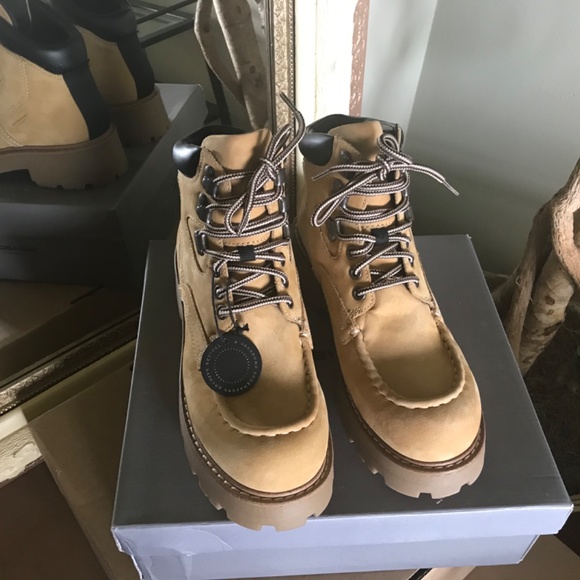 Vagabond Nubuck Leather Hikers/Workboot - Picture 3 of 5